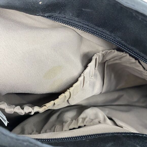 Skip Hop Diaper Bag Black Chelsea Downtown Satchel Gold Hardware Baby Pockets - Picture 7 of 12